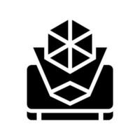 Hologram Icon Vector Symbol Design Illustration