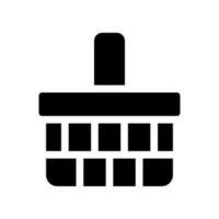 Basket Icon Vector Symbol Design Illustration