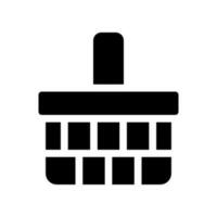 Basket Icon Vector Symbol Design Illustration