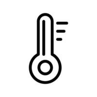 temperatura icono vector símbolo diseño ilustración