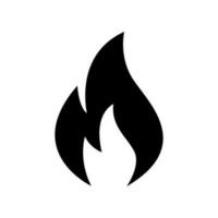 Fire Icon Vector Symbol Design Illustration