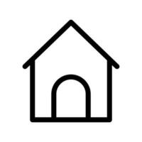 Home Icon Vector Symbol Design Illustration