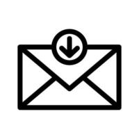 Inbox Icon Vector Symbol Design Illustration