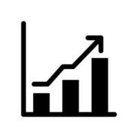 Graph Icon Vector Symbol Design Illustration