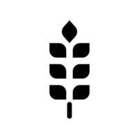 Wheat Icon Vector Symbol Design Illustration