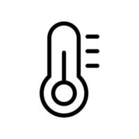 temperatura icono vector símbolo diseño ilustración