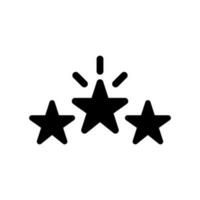 Rating Icon Vector Symbol Design Illustration