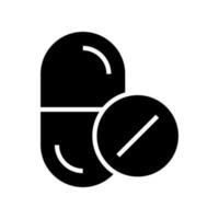 cápsula icono vector símbolo diseño ilustración