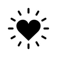 amor icono vector símbolo diseño ilustración