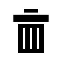 Trash Icon Vector Symbol Design Illustration