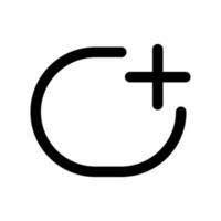 Create Icon Vector Symbol Design Illustration