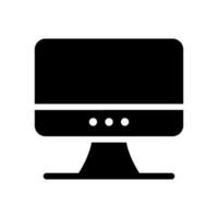 Lcd Icon Vector Symbol Design Illustration