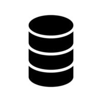 Database Icon Vector Symbol Design Illustration