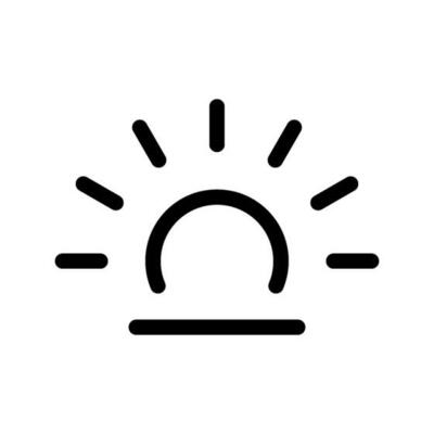 Morning Icon Vector Symbol Design Illustration