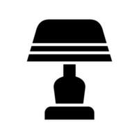 lámpara icono vector símbolo diseño ilustración