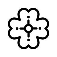 sakura icono vector símbolo diseño ilustración