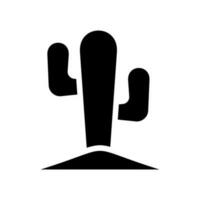 cactus icono vector símbolo diseño ilustración