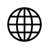 Internet icono vector símbolo diseño ilustración