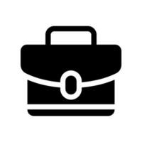 Briefcase Icon Vector Symbol Design Illustration