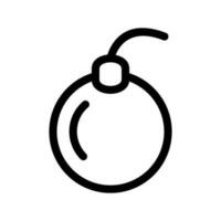 bomba icono vector símbolo diseño ilustración
