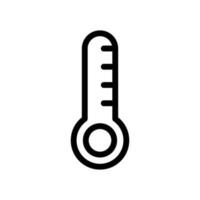 temperatura icono vector símbolo diseño ilustración