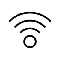 Wifi icono vector símbolo diseño ilustración