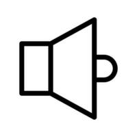 Speaker Icon Vector Symbol Design Illustration