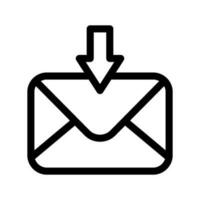 Inbox Icon Vector Symbol Design Illustration