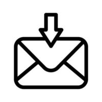 Inbox Icon Vector Symbol Design Illustration