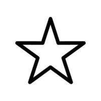 Star Icon Vector Symbol Design Illustration