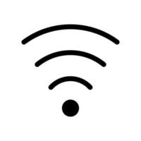 Wifi icono vector símbolo diseño ilustración