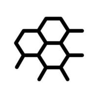 Molecule Icon Vector Symbol Design Illustration