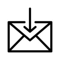 Inbox Icon Vector Symbol Design Illustration