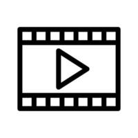 Video Icon Vector Symbol Design Illustration