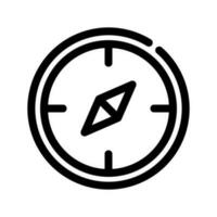 Compass Icon Vector Symbol Design Illustration