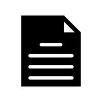 Document Icon Vector Symbol Design Illustration