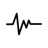 Heart Rate Icon Vector Symbol Design Illustration