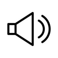 Speaker Icon Vector Symbol Design Illustration