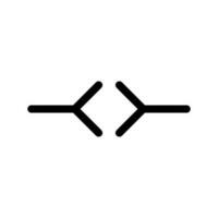 Connect Icon Vector Symbol Design Illustration