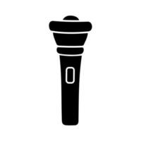 Flashlight icon vector. lantern illustration sign. lamp symbol. light logo. vector