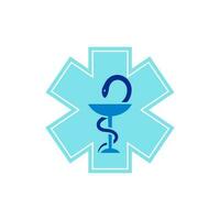 pharmacy symbol vector design illustration