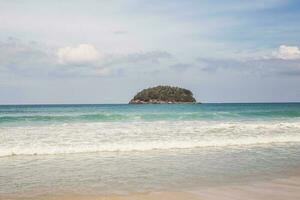 Karon beach in Phuket island Thailand photo