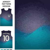 Abstract grunge concept vector jersey pattern template for printing or sublimation sports uniforms football volleyball basketball e-sports cycling and fishing Free Vector.