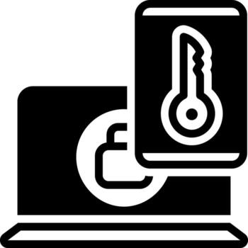 solid icon for factor vector