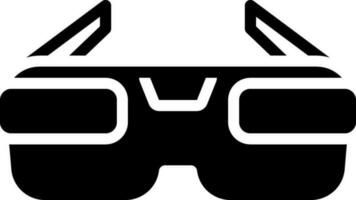 solid icon for virtual vector