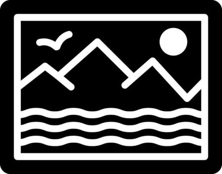 solid icon for background vector