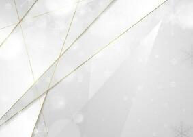 Abstract concept winter Christmas background vector