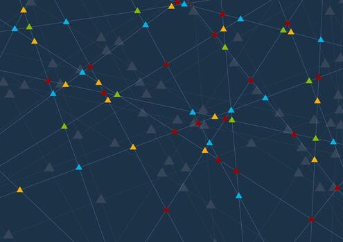 Abstract tech futuristic connection vector background