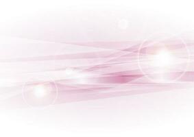 Light pink smooth glowing stripes abstract background vector