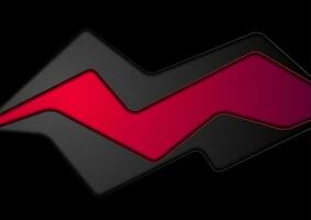 Abstract black and red corporate background vector